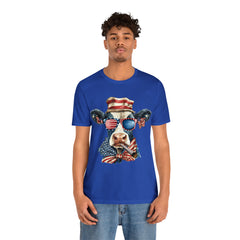 Freedom Cow Unisex Shirt | July 4th Independence Day T-Shirt