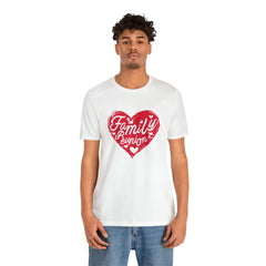 Family Reunion Heart Shirt | Family Love Unisex T-Shirt