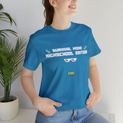 Highschool Survival Mode Shirt | Minecraft School Unisex T-Shirt