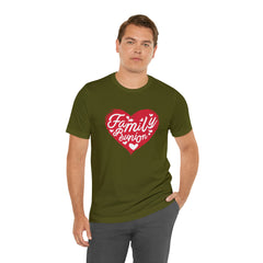 Family Reunion Heart Shirt | Family Love Unisex T-Shirt