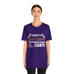 Soccer Princess Wears Cleats Shirt | Soccer Girl Women T-Shirt