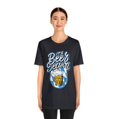 Beer Season Blue Shirt 2 | Drink Beer Unisex T-Shirt