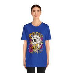 Fresh Beer Skull Shirt | Drink Beer Unisex T-Shirt