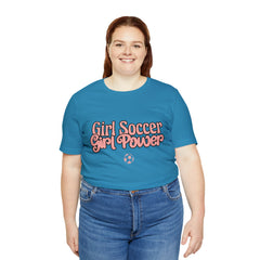 Girl Soccer Girl Power Shirt | Women Soccer T-Shirt