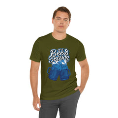 Beer Season Blue Shirt | Drink Beer Unisex T-Shirt