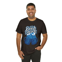 Beer Season Blue Shirt | Drink Beer Unisex T-Shirt