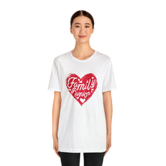 Family Reunion Heart Shirt | Family Love Unisex T-Shirt