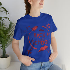 Back to School Subjects Shirt | Back to School Rocket Unisex T-Shirt