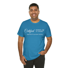 Certified TILF Shirt | Funny Private Tutoring TILF Unisex T-Shirt