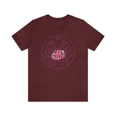 Cancer Crab Zodiac Graphics Shirt | Zodiac Sign Statement T-Shirt