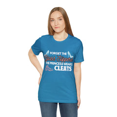 Soccer Princess Wears Cleats Shirt | Soccer Girl Women T-Shirt