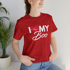 I Love My Boo Shirt | Couple Love T-Shirt, Pair Girlfriend Boyfriend Matching Shirt