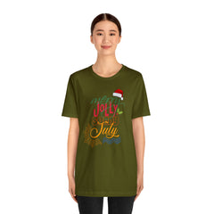 Merry Sunny July Shirt | Christmas in July Statement T-Shirt