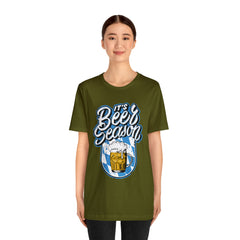 Beer Season Blue Shirt 2 | Drink Beer Unisex T-Shirt