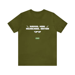 Highschool Survival Mode Shirt | Minecraft School Unisex T-Shirt