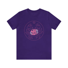 Cancer Crab Zodiac Graphics Shirt | Zodiac Sign Statement T-Shirt