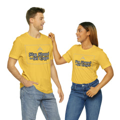 Stay Strapped or Get Clapped | Gun Firearms Self-Defense T-Shirt