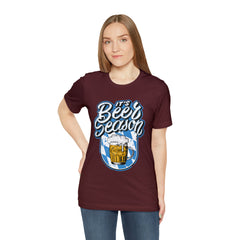 Beer Season Blue Shirt 2 | Drink Beer Unisex T-Shirt