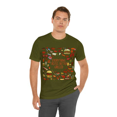 Everything Tastes Better Grilled Shirt | Grilling Love Unisex T-Shirt