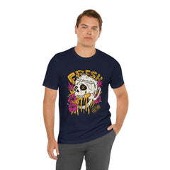 Fresh Beer Skull Shirt | Drink Beer Unisex T-Shirt