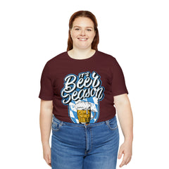 Beer Season Blue Shirt 2 | Drink Beer Unisex T-Shirt