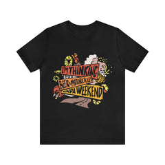 Beer and Motorcycle Shirt | Drink Beer Unisex T-Shirt
