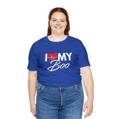 I Love My Boo Shirt | Couple Love T-Shirt, Pair Girlfriend Boyfriend Matching Shirt