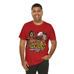 Beer and Motorcycle Shirt | Drink Beer Unisex T-Shirt