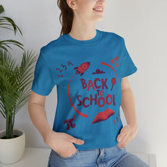 Back to School Subjects Shirt | Back to School Rocket Unisex T-Shirt