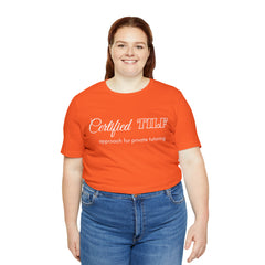 Certified TILF Shirt | Funny Private Tutoring TILF Unisex T-Shirt