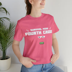 Fourth Grade Survival Mode | Minecraft Unisex T-Shirt