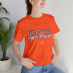 Girl Soccer Girl Power Shirt | Women Soccer T-Shirt