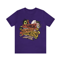 Beer and Motorcycle Shirt | Drink Beer Unisex T-Shirt