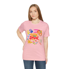Back to School Colorful Shirt | Back to School Unisex T-Shirt