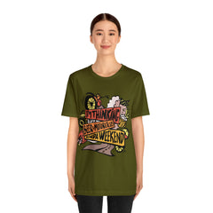 Beer and Motorcycle Shirt | Drink Beer Unisex T-Shirt
