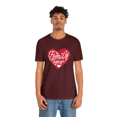 Family Reunion Heart Shirt | Family Love Unisex T-Shirt