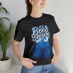Beer Season Blue Shirt | Drink Beer Unisex T-Shirt