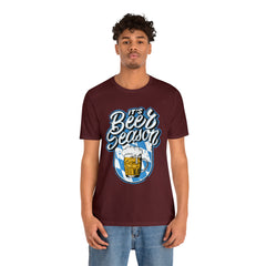 Beer Season Blue Shirt 2 | Drink Beer Unisex T-Shirt