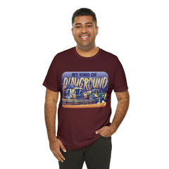Tractor Farmer Playground Shirt | Tractor Enthusiast Unisex T-Shirt