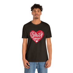 Family Reunion Heart Shirt | Family Love Unisex T-Shirt