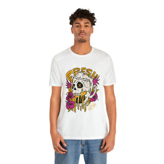 Fresh Beer Skull Shirt | Drink Beer Unisex T-Shirt