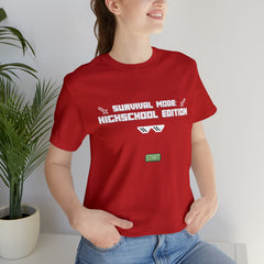 Highschool Survival Mode Shirt | Minecraft School Unisex T-Shirt