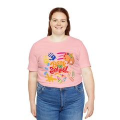 Back to School Colorful Shirt | Back to School Unisex T-Shirt