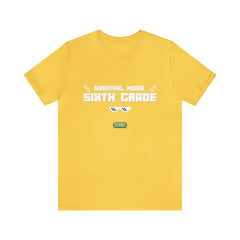 Sixth Grade Survival Mode Shirt | Minecraft School Unisex T-Shirt