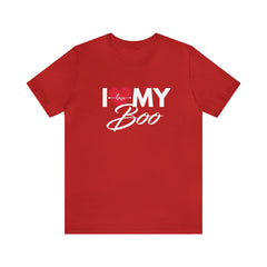 I Love My Boo Shirt | Couple Love T-Shirt, Pair Girlfriend Boyfriend Matching Shirt