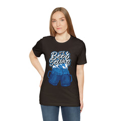 Beer Season Blue Shirt | Drink Beer Unisex T-Shirt