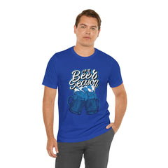Beer Season Blue Shirt | Drink Beer Unisex T-Shirt