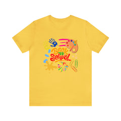 Back to School Colorful Shirt | Back to School Unisex T-Shirt