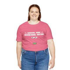 Highschool Survival Mode Shirt | Minecraft School Unisex T-Shirt