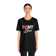 I Love My Boo Shirt | Couple Love T-Shirt, Pair Girlfriend Boyfriend Matching Shirt